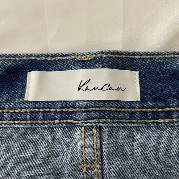 Kancan Button Front High Rise A-Line Skirt Size Medium Women’s NEW - Picture 6 of 11